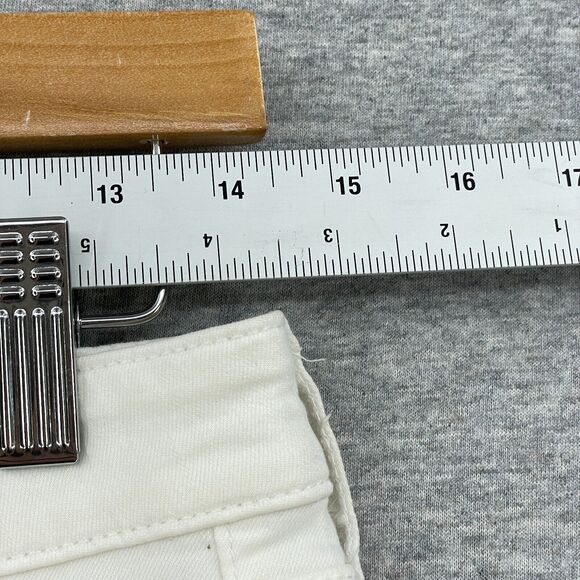 Articles of Society Jeans Womens 28 White Denim Skinny Low Rise 5 Pocket - Picture 7 of 12